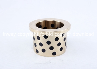 SNG71 Solid Lubricant Bearings , Brass Bushing Material Sleeve Bearing