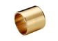 Small Brass Bushings CuAl10Fe5Ni5 Straight Oil Groove Copper Based