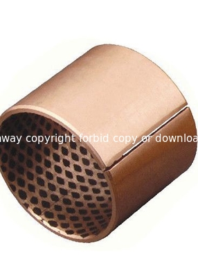 Cast Bronze Bearings INW-09G CSB-09G CuSn8 With Graphite Pluged ISO9001 Certification